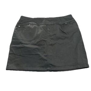 SC & Co Skort Women XL Black Tummy control Active Stretch Golf Tennis Pickleball